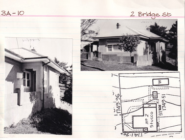 Card (Series) - Index Card, George Tibbits, 2 Bridge Street, Beechworth, 1976