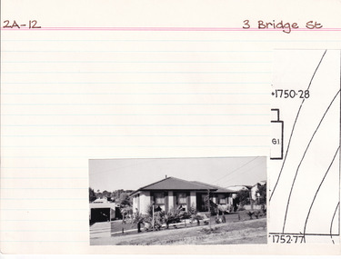 Card (Series) - Index Card, George Tibbits, 3 Bridge Street, Beechworth, 1976