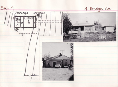 Card (Series) - Index Card, George Tibbits, 4 Bridge Street, Beechworth, 1976