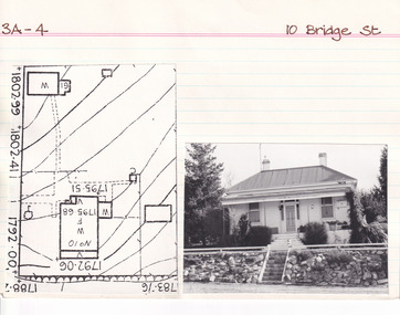 Card (Series) - Index Card, George Tibbits, 10 Bridge Street, Beechworth, 1976