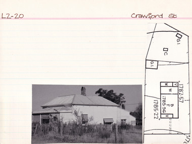 Card (Series) - Index Card, George Tibbits, Crawford Street, Beechworth, 1976