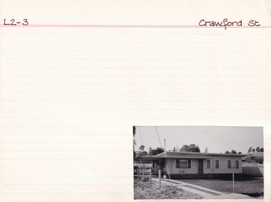 Card (Series) - Index Card, George Tibbits, Crawford Street, Beechworth, 1976