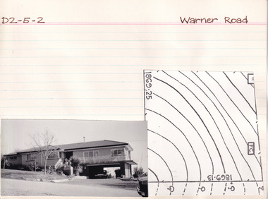Card (Series) - Index Card, George Tibbits, Warner Road, Beechworth, 1976