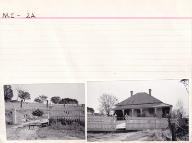 Card (Series) - Index Card, George Tibbits, Pritchard Lane or Gorge Road, Beechworth, 1976