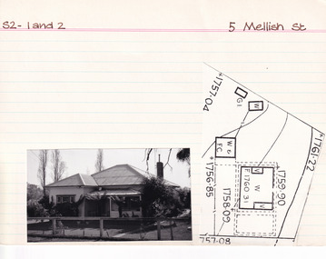 Card (Series) - Index Card, George Tibbits, 5 Mellish Street, Beechworth, 1976