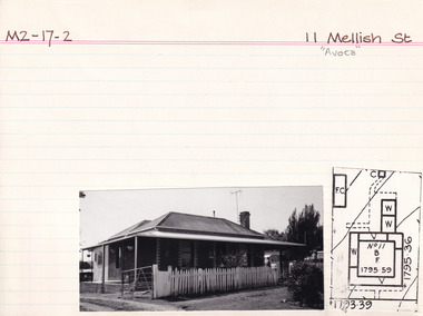 Card (Series) - Index Card, George Tibbits, 11 Mellish Street, Beechworth, 1976