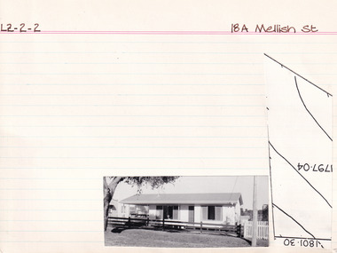 Card (Series) - Index Card, George Tibbits, 18A Mellish Street Beechworth, 1976