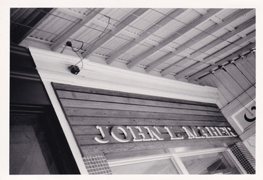 Photograph (Series) - Index Card, George Tibbits, Camp Street, Beechworth, 1976