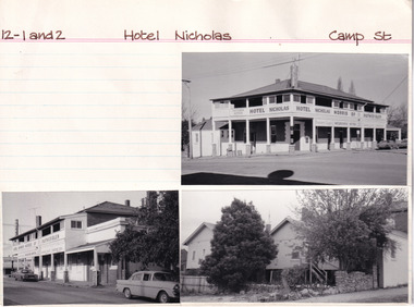 Card (Series) - Index Card, George Tibbits, Camp Street, Beechworth, 1976