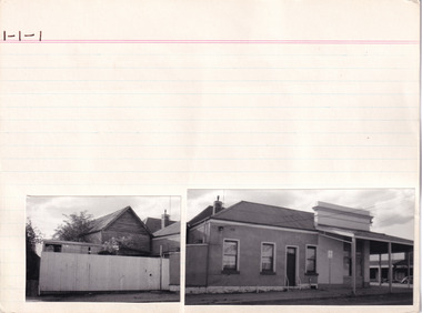 Card (Series) - Index Card, George Tibbits, Camp Street (Cnr Camp & High Streets), Beechworth, 1976