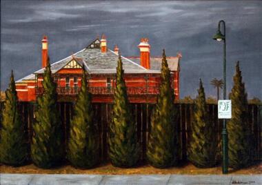 Painting - Adam Nudelman, Adam Nudelman, Return to the Homestead, 2013