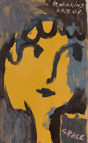 Painting, Barry Dickins, 'Grace', 2007