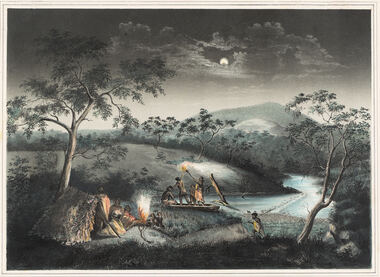 Print - Charles Troedel, Charles Troedel, Merri Creek (Plenty Ranges), 1864