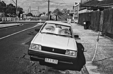 Photograph, David Wadelton, Looking toward Westgarth Street from South Crescent, 1996