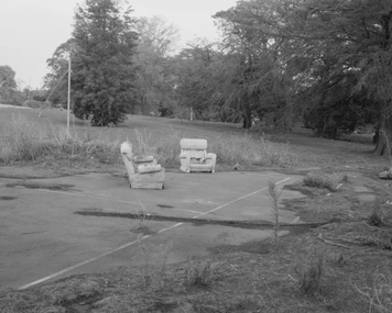 Photograph, Fiona Mackay, 'Patient's Tennis Court, Larundel', 2009