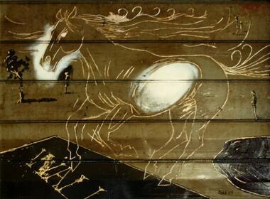 Painting, Geoff Todd, The Ghost of Pregnant Lurline Seen for the First Time, 2007