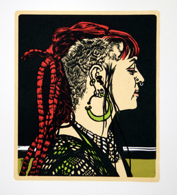 Print, Hilary Jackman, '86 Tram (Series 1b)', 2013