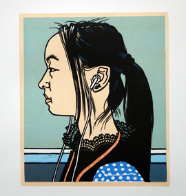 Print, Hilary Jackman, '86 Tram (Series 1c)', 2013