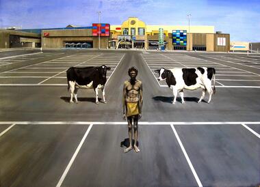 Painting, Warren Lane, 'A Brief History of Preston', 2010