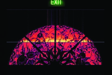 Artwork, other - Cara-Ann Simpson, Cara-Ann Simpson, Exit Stained Glass, 2010