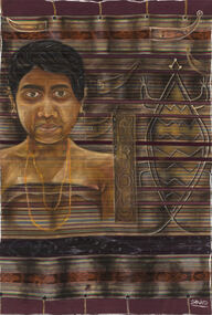 Painting - SAVIO, SAVIO, Timorese Woman, 2006