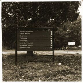 Photograph - George Mifsud, George Mifsud, Larundel No. 54 [Sign], 2005