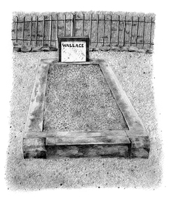 Drawing, Helen Semmler, Book Illustration for Ghost Ride by Rosemary Hayes; Page 49, 2010
