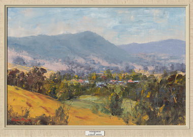 Painting, J Colin Angus, 'Yackandandah', 1975