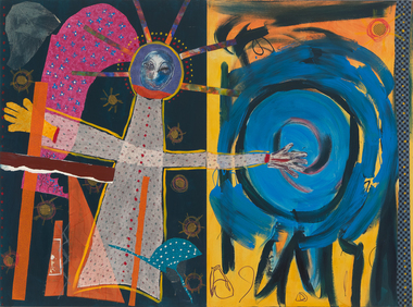 Painting, Janet Mathews, 'There will be Dragons: Journey into the Unknown IV', 2005-2006