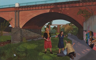 Painting, Eolo Paul Bottaro, 'Under the Merri Bridge', 2008