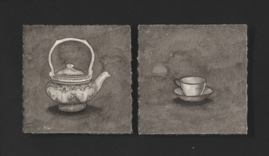 Drawing, Paul Compton, 'Teapot and Teacup Ensemble', 2010