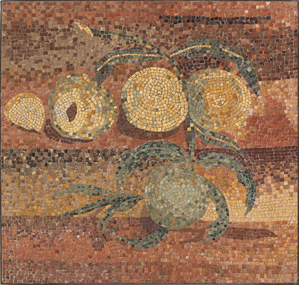 Artwork, other - Nina Pavetic (mosaicist), Franzisca Richter (mosaicist), Rome Burelli (master), Rome Burelli et al, Natura Morta, 2004