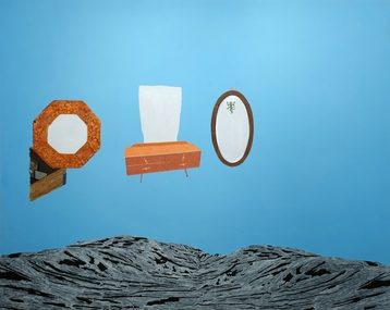 Artwork, other - Nadine Christensen, Nadine Christensen, Mirrors with Landscape, 2012