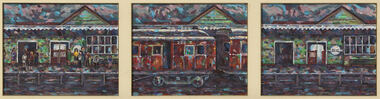 Painting - Moya Edwards, Bell Station
