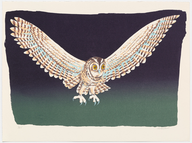 Print, Michael Powell, 'Owl', 2006
