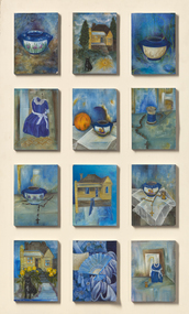 Painting, Mary Martin, 'Blue Room', 2000
