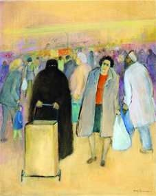 Painting, Mary Hammond, 'Preston Market, Saturday late', 2009