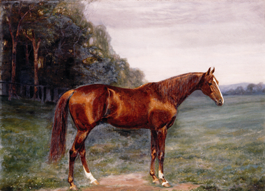 Painting, Mark Russell Gawen, Portrait of Wallace, 1905
