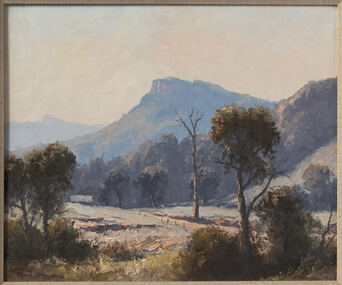 Painting, Leon Hanson, 'Afternoon Light, Capertown Valley NSW'