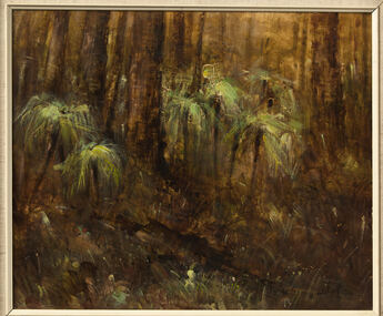 Painting, Keith Nichol, 'Fern and Mountains Ash', 1974