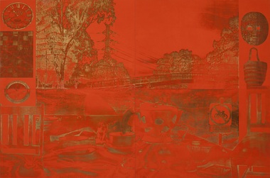 Painting, Katherine Hattam, 'Bridge Merri Creek', 2013