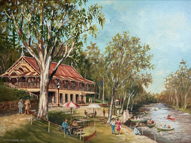 Painting, Keith Martin, 'Fairfield River Scene', 1988