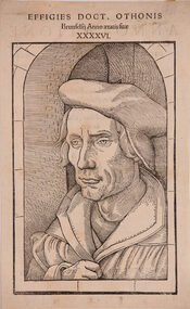 Artwork, other - Portrait or Otto Brunfels 1535, Hans Grien Baldung, 1535