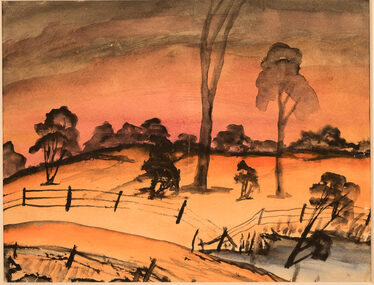 Artwork, other - Untitled Small Landscape, Brely Bennell