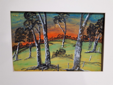 Artwork, other - Sunset 1950s, Brely Bennell