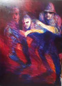 Artwork, other - Three Men (Bringing in a Viet Cong suspect )1969, Jim Cane