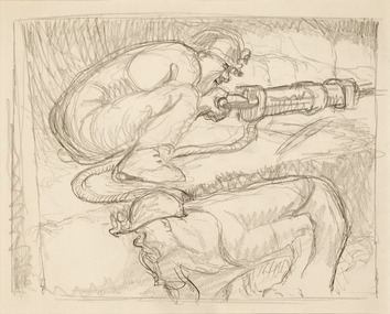 Artwork, other - Miners at Work 1944, Noel Counihan