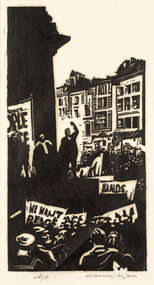 Artwork, other - The People have an Answer 1950, Noel Counihan