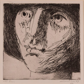 Artwork, other - [Boy's Head] 1969, Noel Counihan