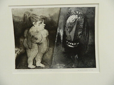 Artwork, other - Laughing Christ and Woman 1970 - 1983, Noel Counihan